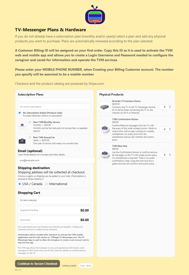 Order Form