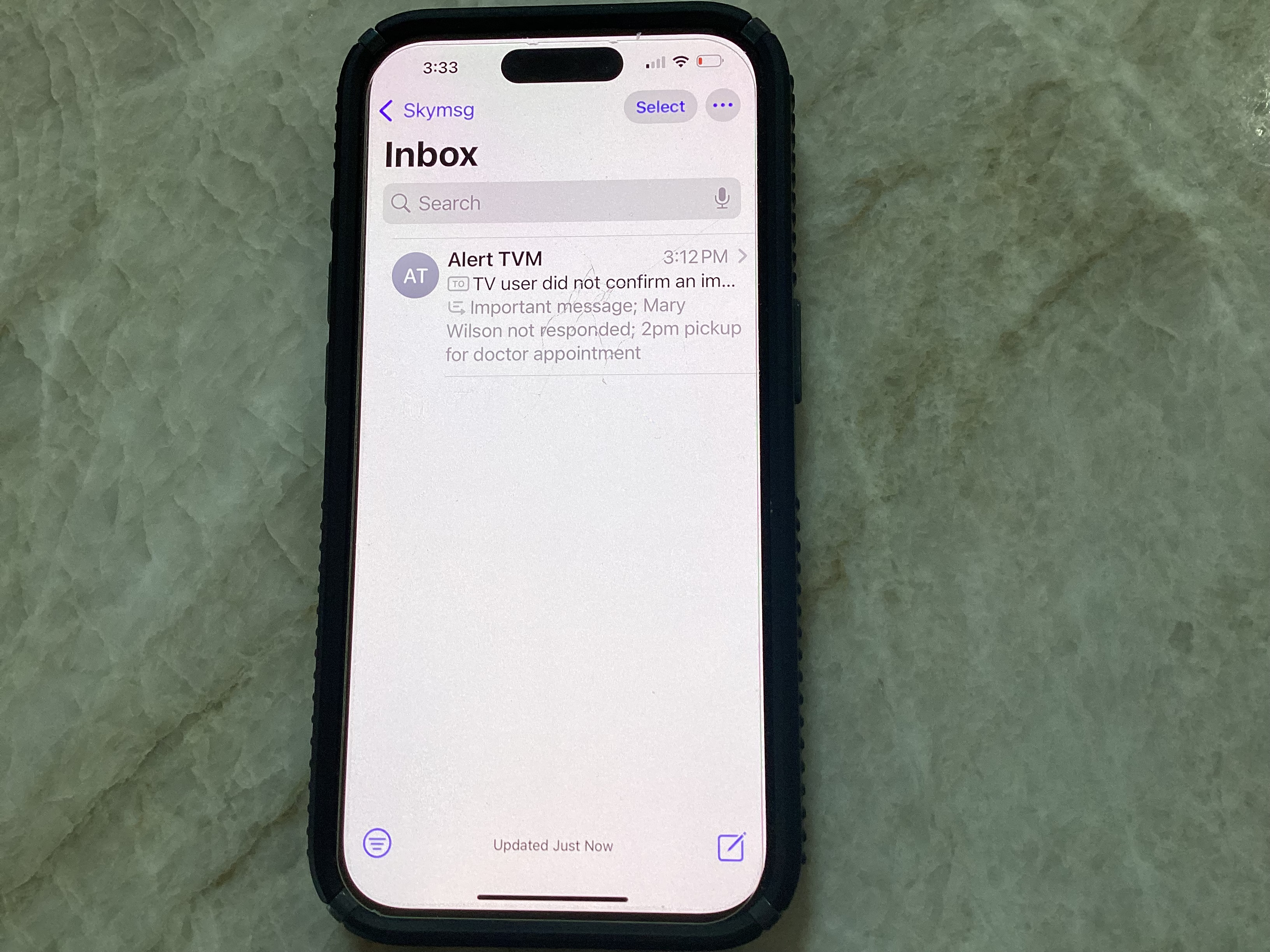 Email Alert